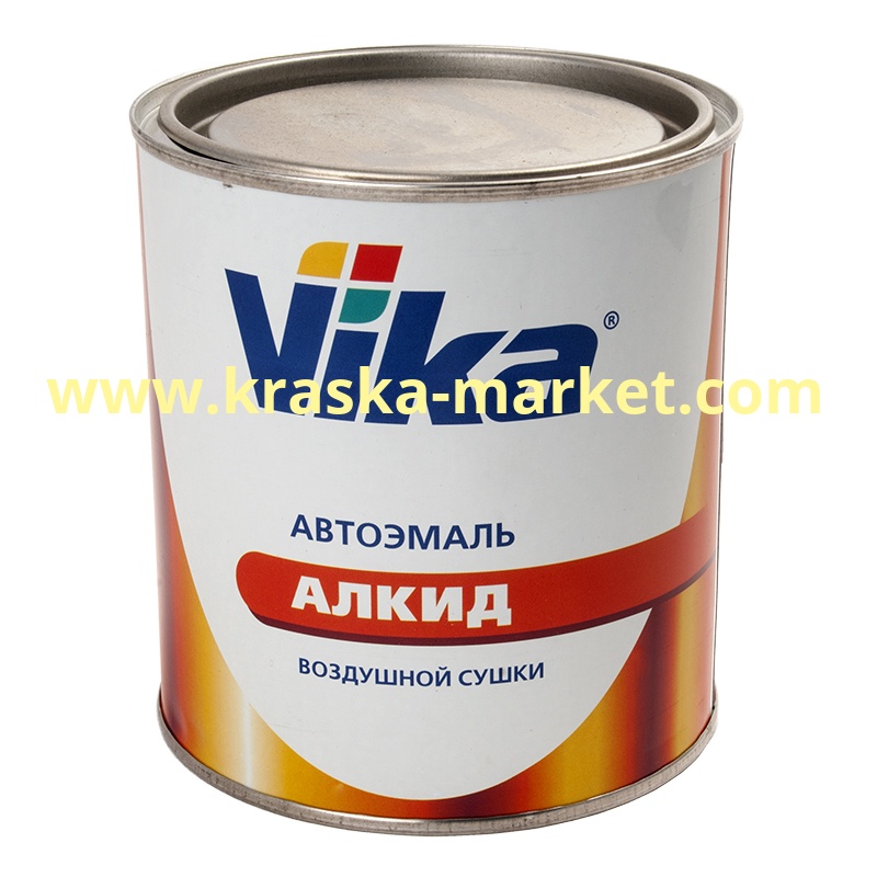 Алкидная автоэмаль Vika -60 , цвет: RAL 6001.  Упаковка: 0,8кг. Торговая марка: Вика.