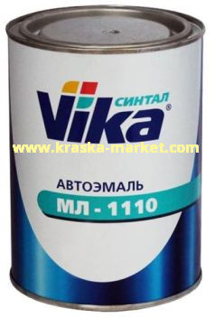 Синтетическая  автоэмаль МЛ-1110, цвет: 447 синяя полночь. Упаковка: 0,8кг. Торговая марка: Вика.