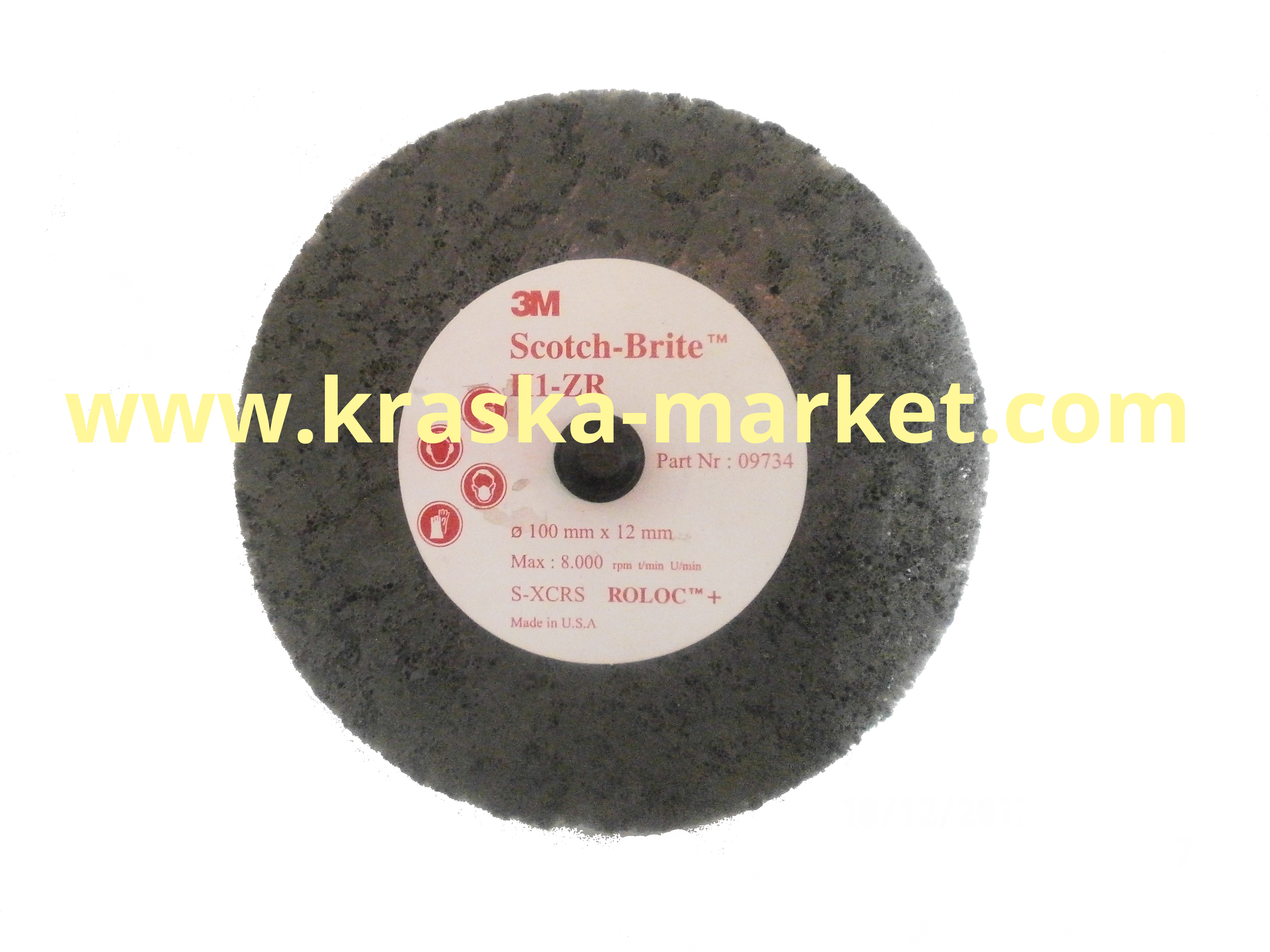 Зачистной круг Clean'N'Strip HPCSD1-R+ 100мм, 100мм х 13мм х R+. арт. 09734. Торговая марка: 3М.